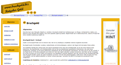 Desktop Screenshot of bruchgold.biz